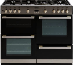 Belling DB4 100G Gas Range Cooker - Stainless Steel